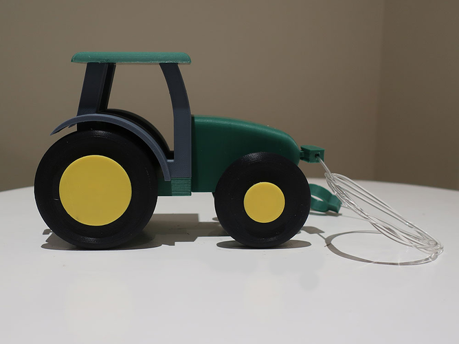 Kids pull tractor 3D Print 206587