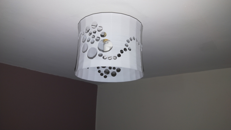 Circle Spiral Lampshade