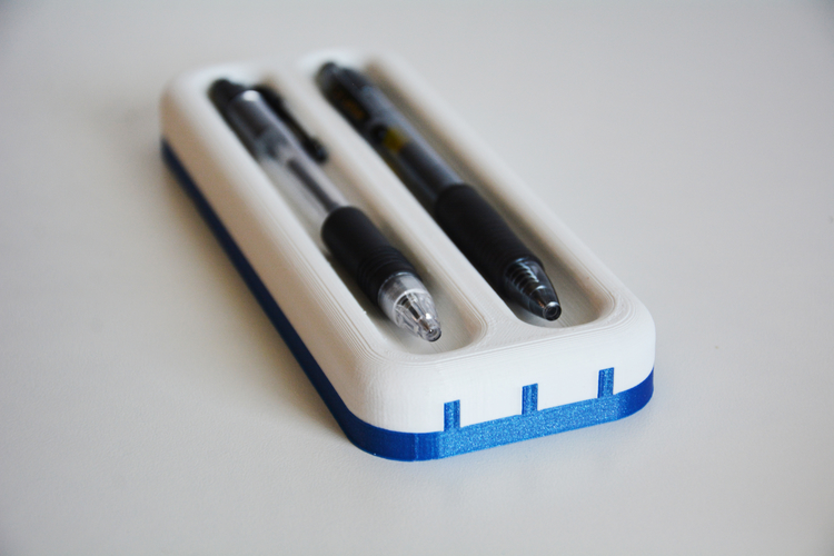 Dual Color Pen Holder 3D Print 206609