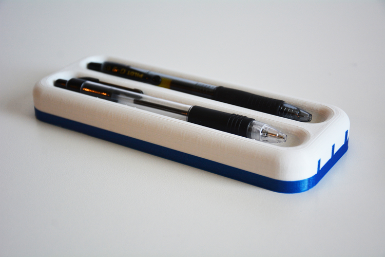 Dual Color Pen Holder 3D Print 206610