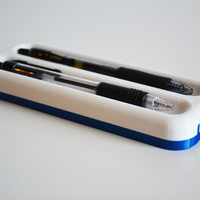 Small Dual Color Pen Holder 3D Printing 206612