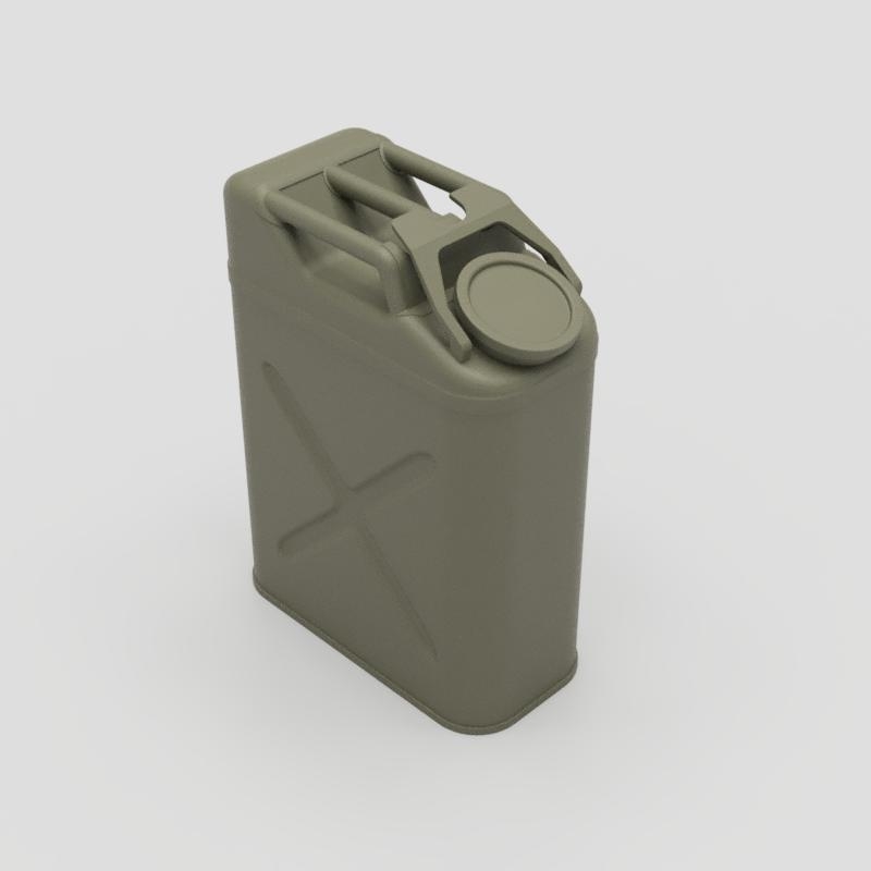 U.S. Army WW2 Jerry Can 1/10 Scale