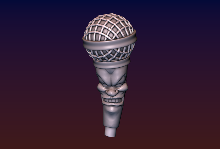 Singing Microphone 3D Print 206745