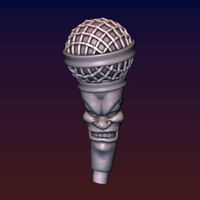 Small Singing Microphone 3D Printing 206745