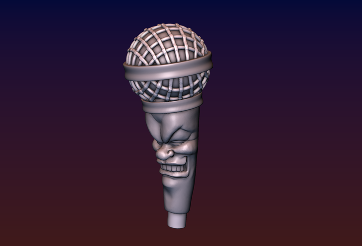 Singing Microphone 3D Print 206746