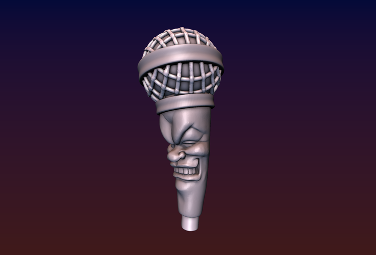 Singing Microphone 3D Print 206752