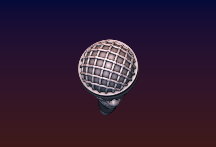 Singing Microphone 3D Print 206753