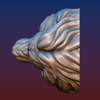 Lion head BEAD - Thumbnail 4
