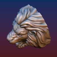 Lion head BEAD - Thumbnail 8