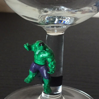 Small Glass Marker Hulk 3D Printing 206897