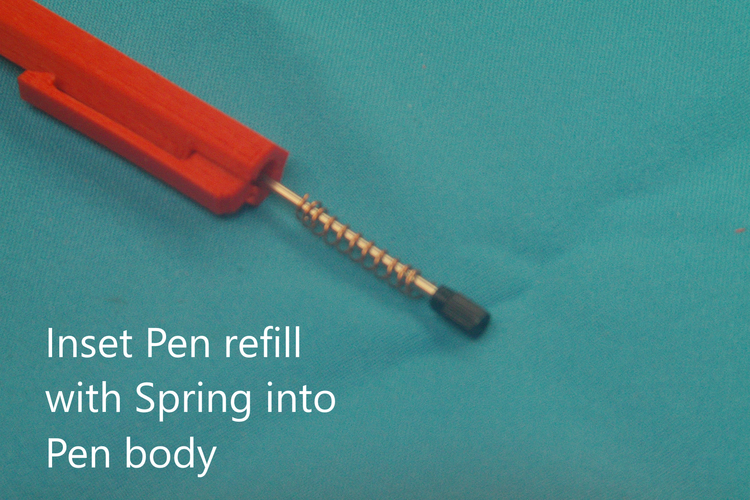 BALL POINT RETRACTABLE PEN  3D Print 206965