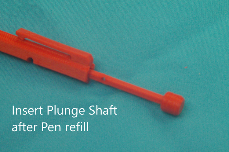 BALL POINT RETRACTABLE PEN  3D Print 206966