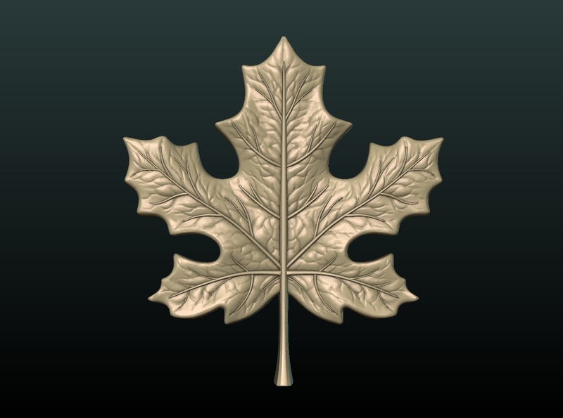 3D Tailored Maple Leaf 823