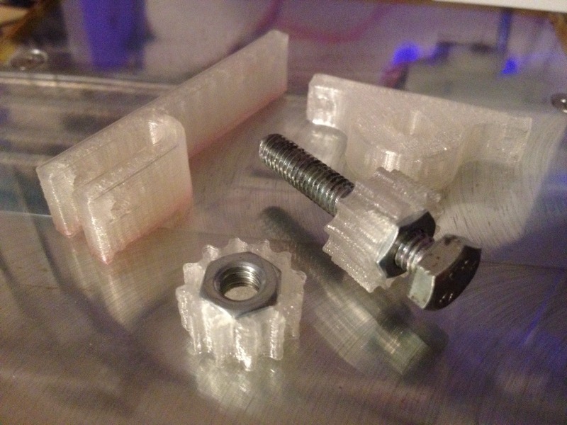 eMaker Huxley modified Z endstop