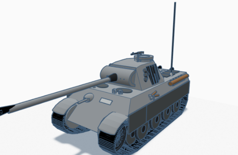 PANTHER.AUSF.A ww2 german copy of m10