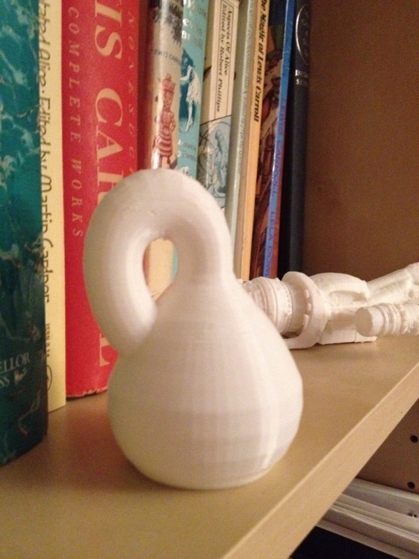 3D Printed Klein Bottle / Richard Gain |