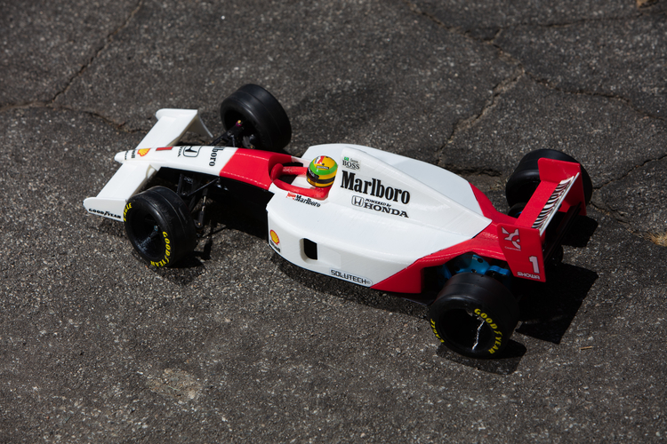 Aryton Senna's Mclaren MP4/6 3d Printed RC Car 3D Print 207090