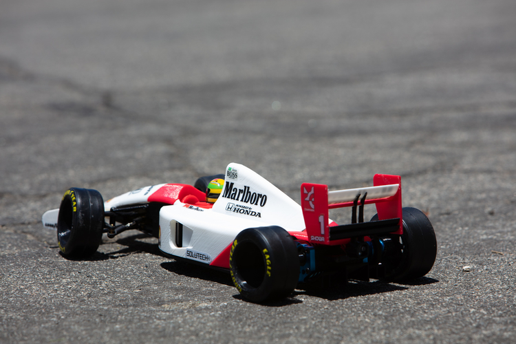 Aryton Senna's Mclaren MP4/6 3d Printed RC Car 3D Print 207093