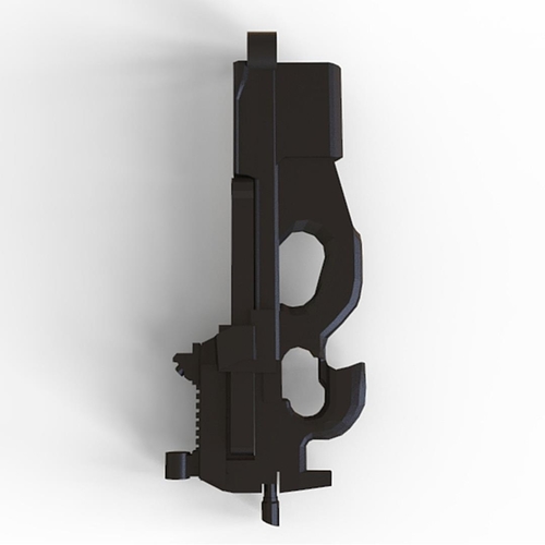 P90 rifle of the FN pendant 3D Print 207173