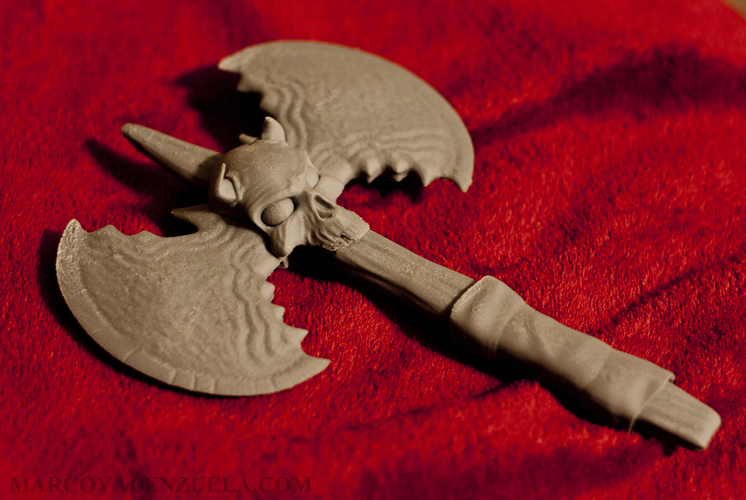 Battle Axe Sculpture / Prop