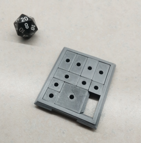 Sliding Block Puzzle 3D Print 207223