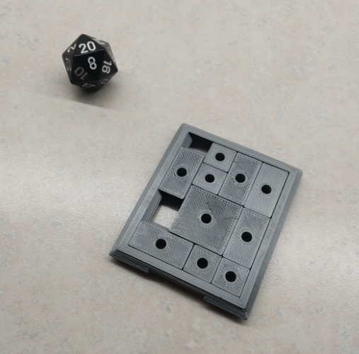 Sliding Block Puzzle 3D Print 207224