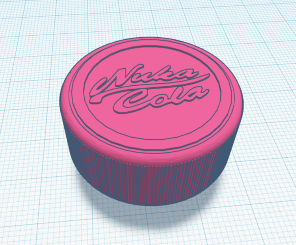 Nuka Cola Threat screw  3D Print 207231