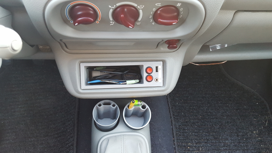 DIY Car Radio replacement 2 3D Print 207232