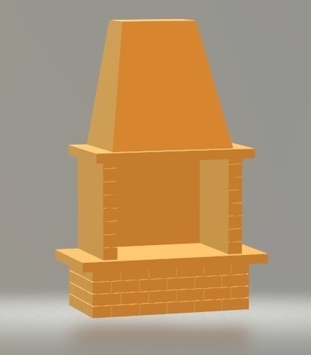 fireplace 3D Print 207245