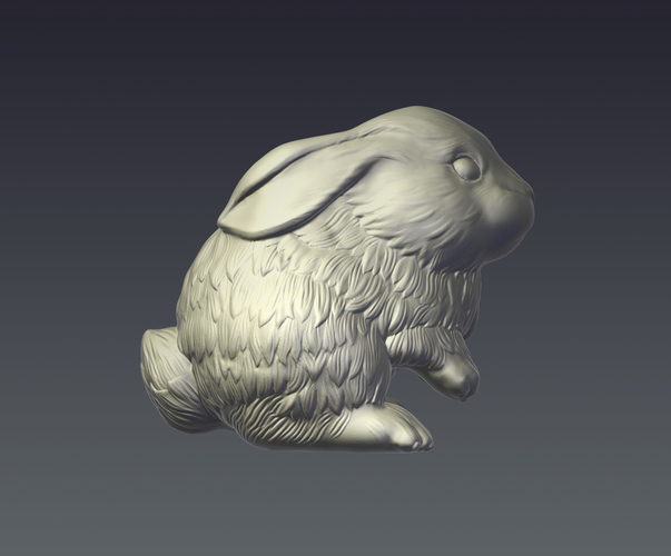 Rabbit 3D Print 207255