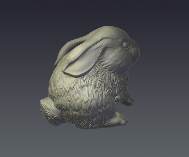 Rabbit 3D Print 207256