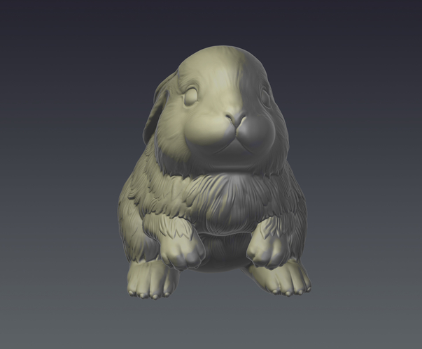 Rabbit 3D Print 207257