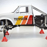 WPL C14 Rear Rollcage - Thumbnail 1