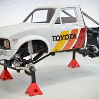 WPL C14 Rear Rollcage - Thumbnail 3