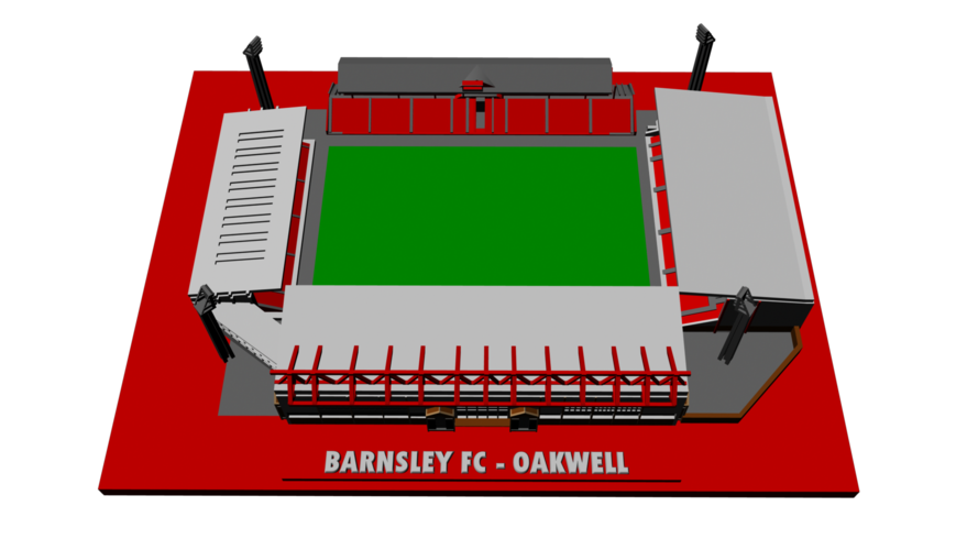 Barnsley - Oakwell 3D Print 207507