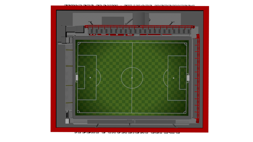 Accrington Stanley - Wham Stadium 3D Print 207513