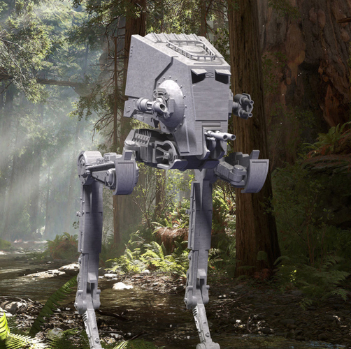 Star Wars ATST Walker - Ready to print - With instructions 3D Print 207518
