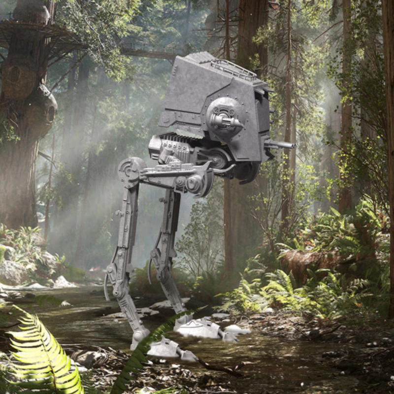 Star Wars ATST Walker - Ready to print - With instructions