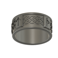 Viking Rune Ring - Thumbnail 2