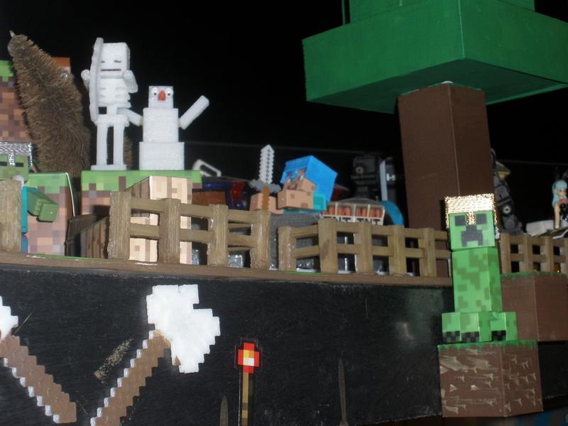 Minecraft Fence parts