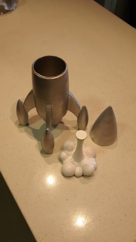 rocket shot dispenser 3D Print 207580