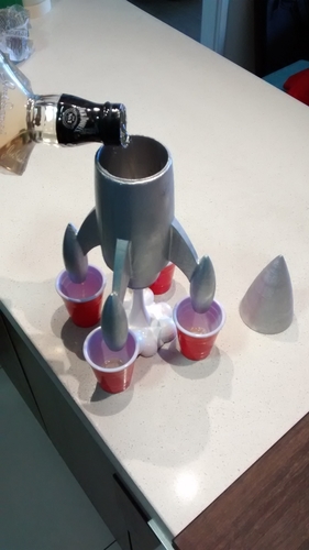 rocket shot dispenser 3D Print 207582