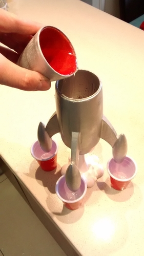 rocket shot dispenser 3D Print 207583