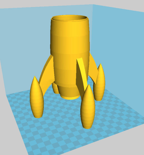 rocket shot dispenser 3D Print 207587