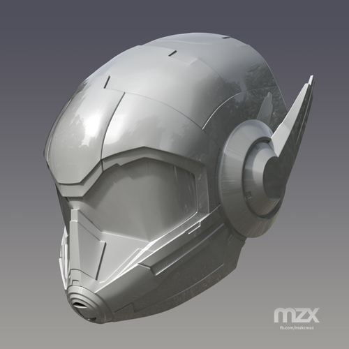 Wasp 2018 helmet 3D Print 207594