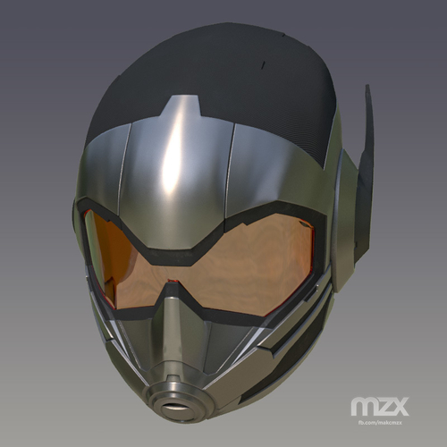 Wasp 2018 helmet 3D Print 207601