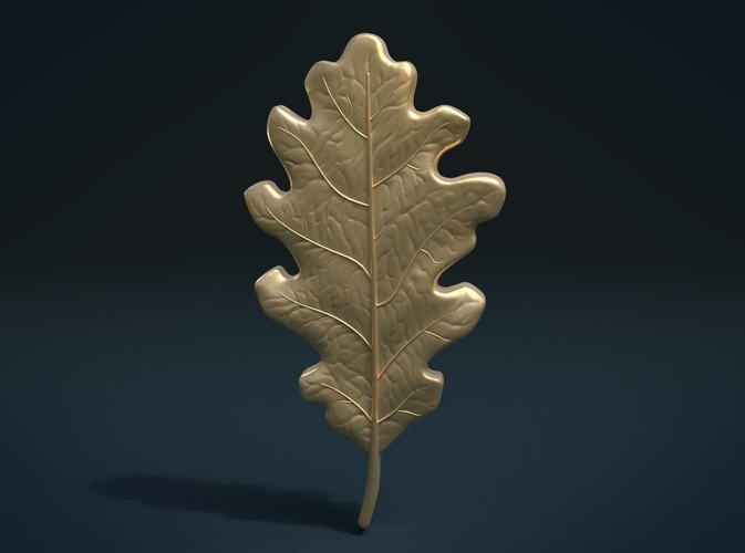Oak Leaf 3D Print 207621
