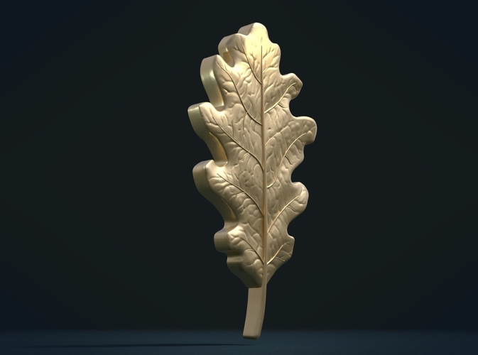 Oak Leaf 3D Print 207622