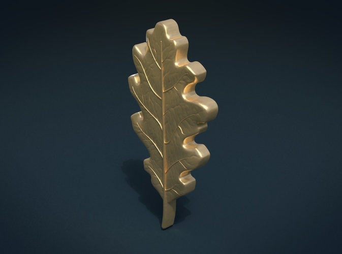 Oak Leaf 3D Print 207623