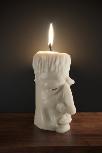 OLD CANDLE 3D Print 207661